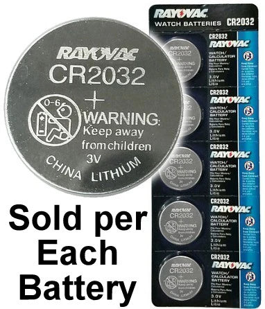 Rayovac lithium CR2032