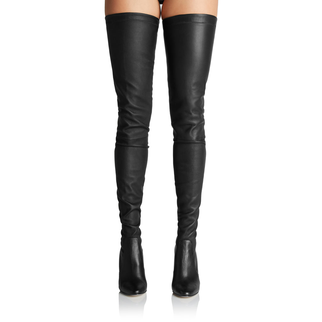 Designer Thigh High Boots