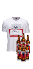 Pack Budweiser Edición Messi Remera + Cerveza - Craft Society