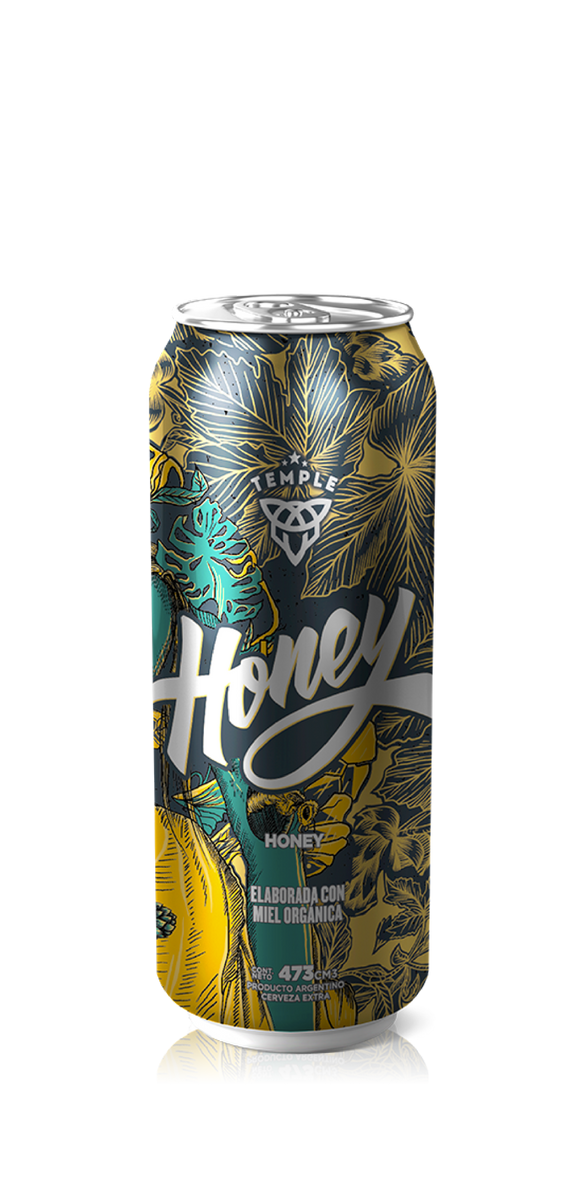 Temple Honey Lata 473ml - Craft Society