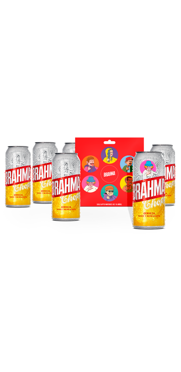 Pack Brahma con Stickers - Craft Society