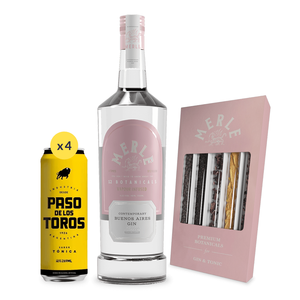 Pack Merle Edición Limitada con Tónica y Botánicos - Craft Society