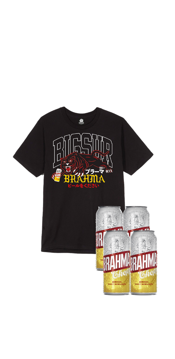 Pack Brahma con Remera Big Sur - Craft Society