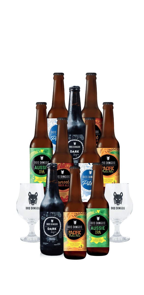 Pack Dos Dingos con Copas - Craft Society