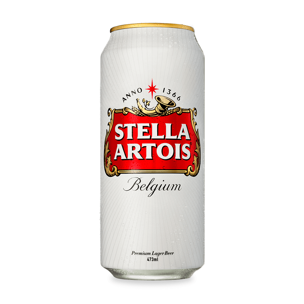 Stella Artois Lata 473ml - Craft Society