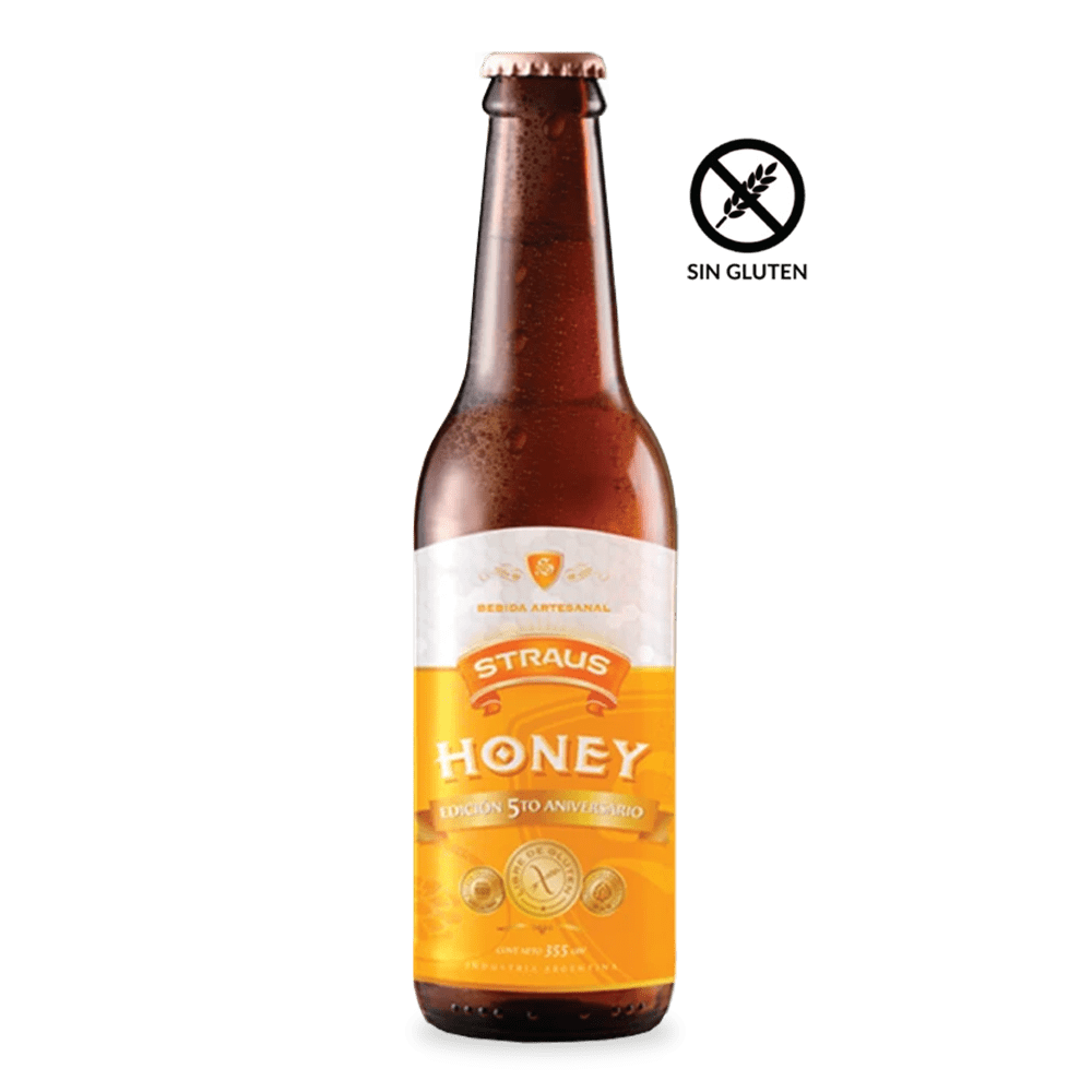 Straus Honey 355ml - Craft Society