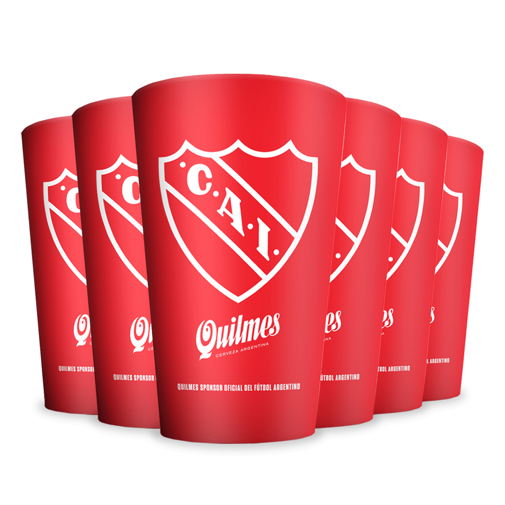 Vasos Quilmes Fútbol Club Atlético Independiente - Craft Society