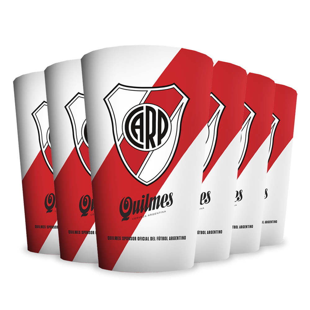 Vasos Quilmes Fútbol Club Atlético River Plate - Craft Society