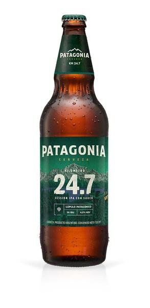 Patagonia 24.7 Session IPA con Sauco 730ml - Craft Society