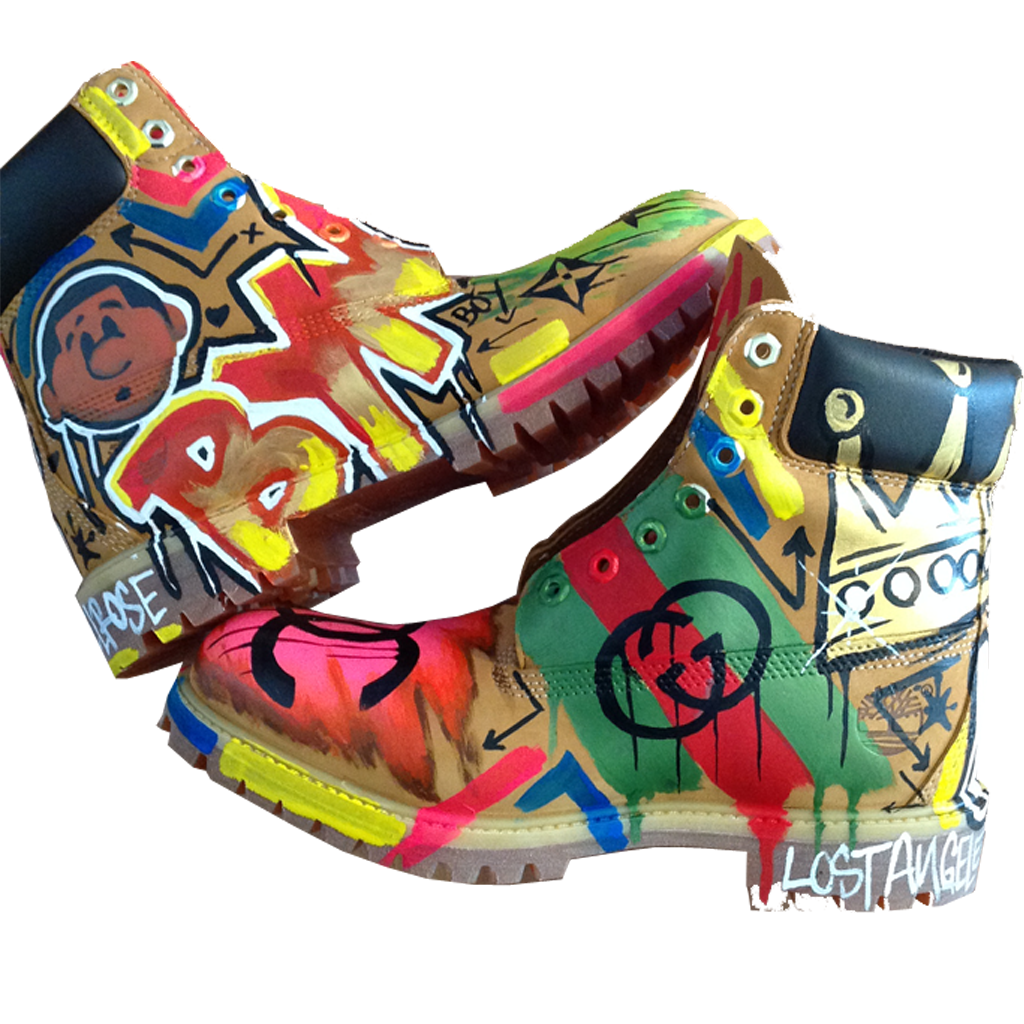 Custom Graf Fashion Timberlands – Mike Norice Customs