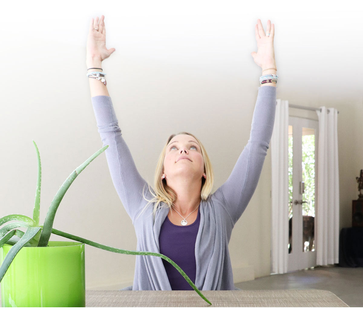 1. Seated Tadasana