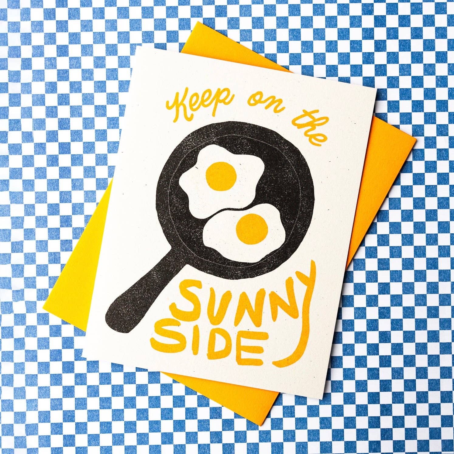 Keep On The Sunny Side - Greeting Card