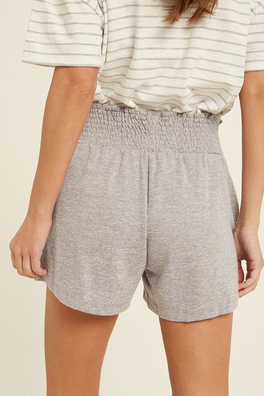 Benji Lounge Shorts in Grey