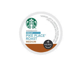 Starbucks - 24ct Pike Place Roast Decaf K-Cup Pods - Tiki Hut Coffee