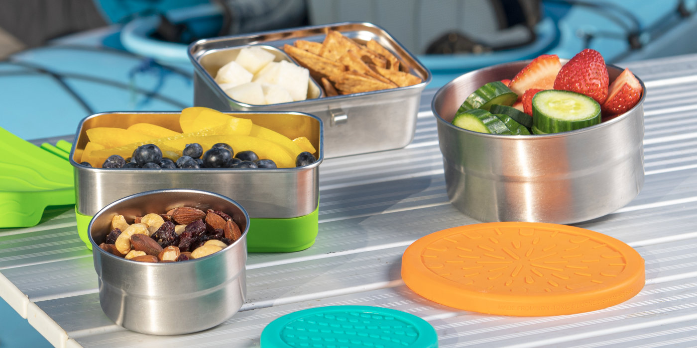 Stainless Steel Snack Containers - Umbel Organics