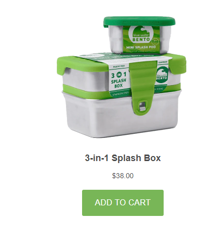 3-in-1 Spash Box - ECOlunchbox