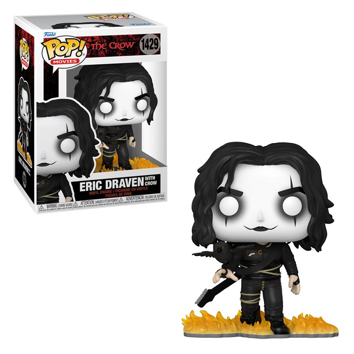 Funko Pop! THE CROW: Eric Draven with Crow #1429