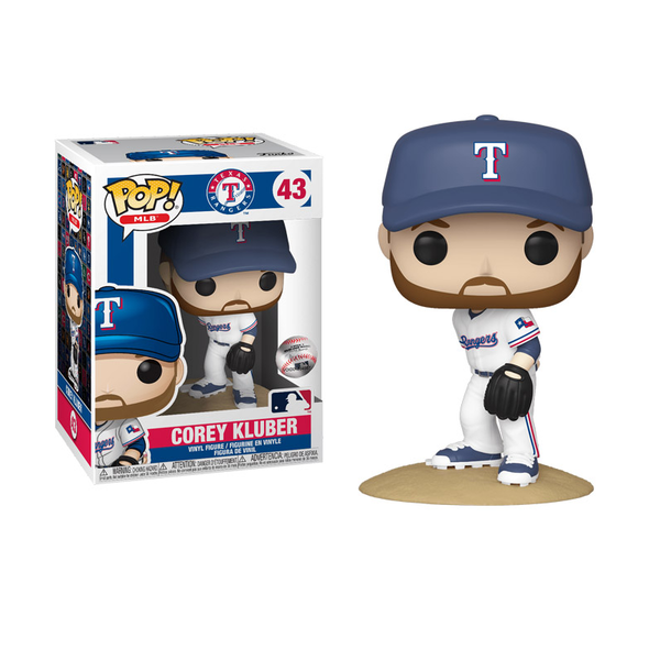 Funko Pop! MLB Baseball - Corey Kluber Texas Rangers #43