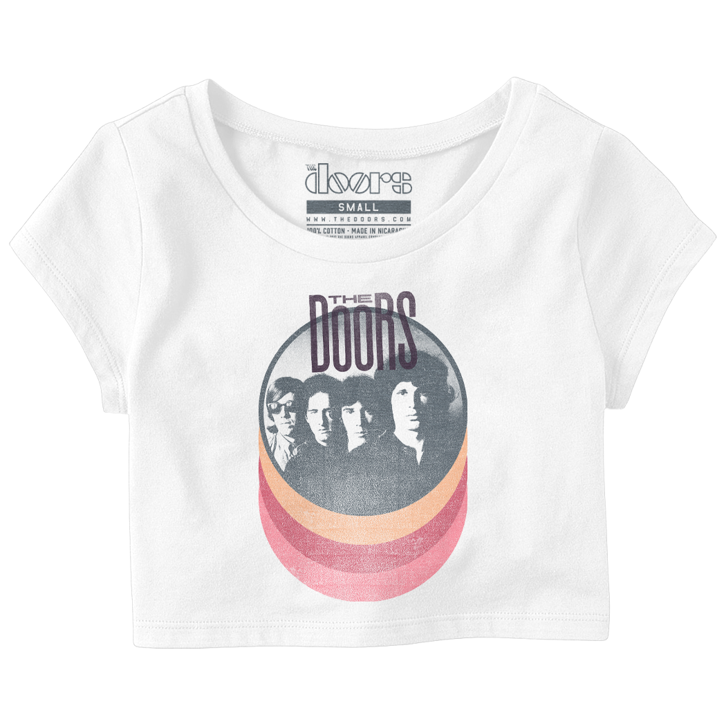 Ladies Half Crop T-Shirt - The Doors Official Online Store