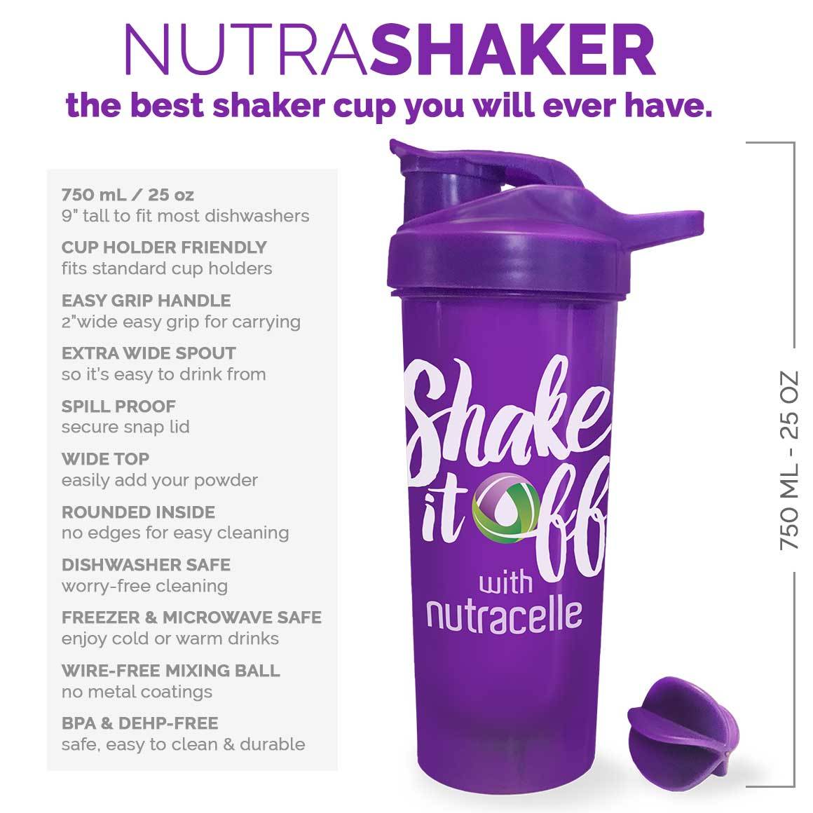 are shaker bottles dishwasher safe