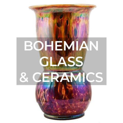 Bohemian Glass and Ceramics