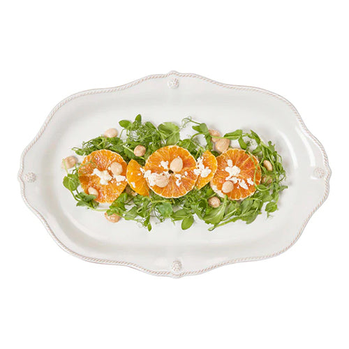 Juliska Berry and Thread Serveware Whitewash 16" Platter