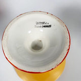 Czechoslovakia Ceramic Painted Covered Jar, 8.5" Amusespot 