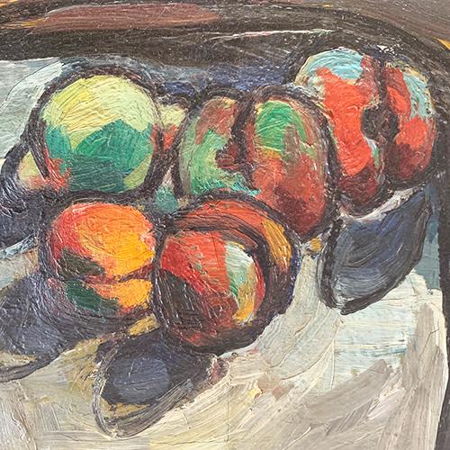 Untitled Still Life with Fruit Oil Painting by Isaac Pailes