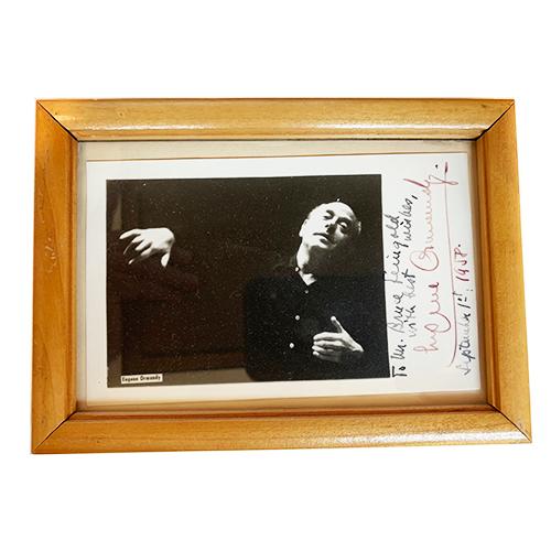 Eugene Ormandy, Signed and Inscribed Photograph, 1958