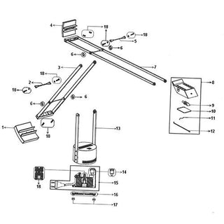 tizio lamp parts