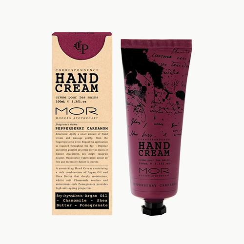 Correspondence Pepper Berry Cardamom Hand Cream by Mor CLEARANCE