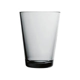 Kartio Glasses, Set of 2 or Single by Kaj Franck for Iittala Glassware Iittala 13.5 oz. Kartio Gray 