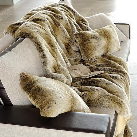 Faux Fur Throw Pillow Covers by Maison Evelyne Prelonge Paris - 27