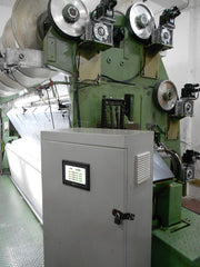 Numeric controller for a microfiber weaving machine