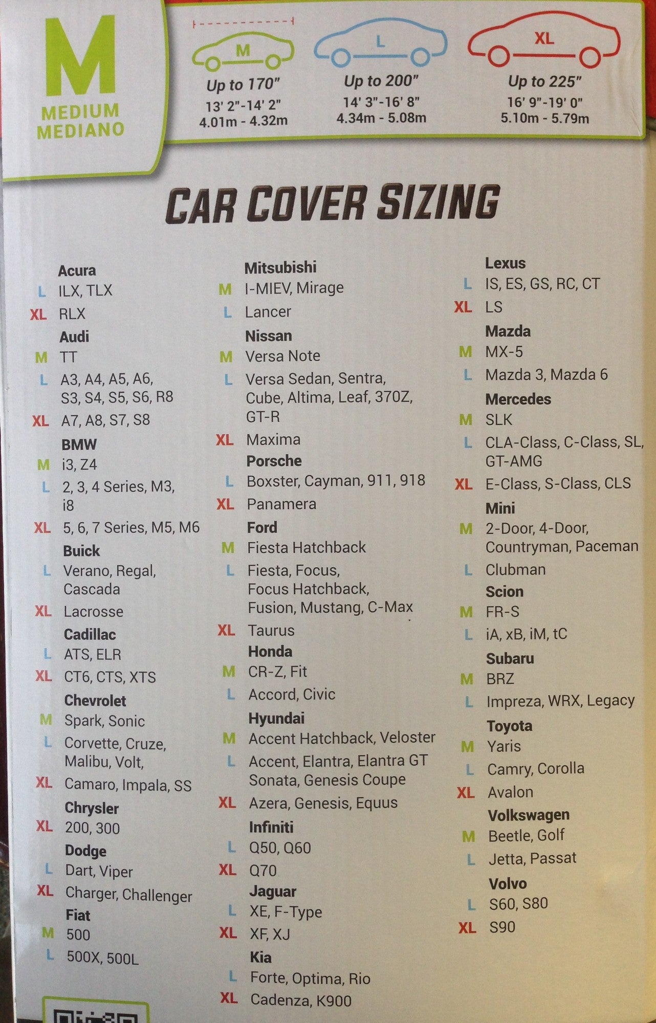Car Cover Sizes Finland, SAVE 31%