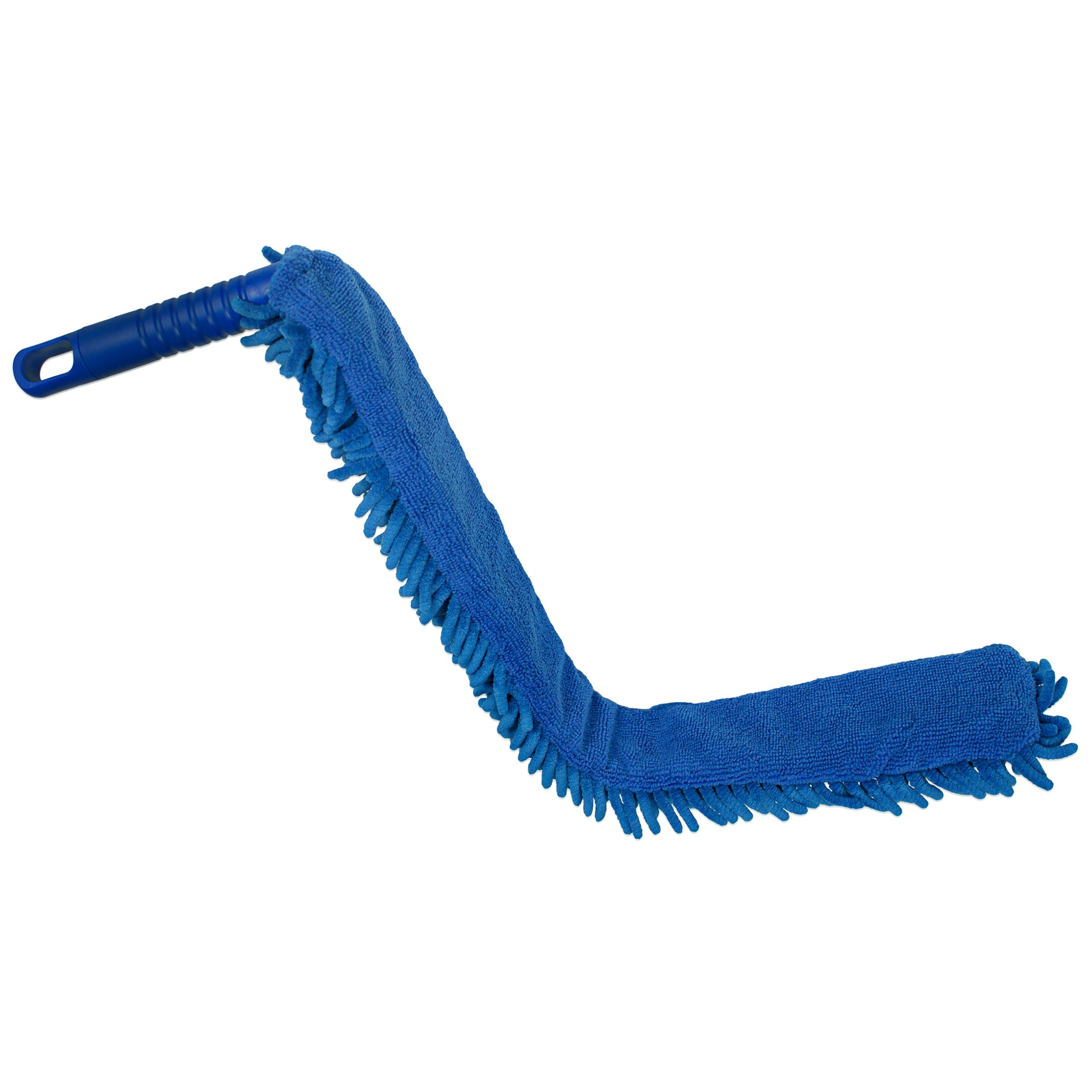 CleanAide® Blue Handheld Microfiber Flex Duster – 20 Inches – Eurow