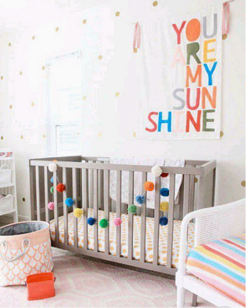 girl nursery room design trend 2018