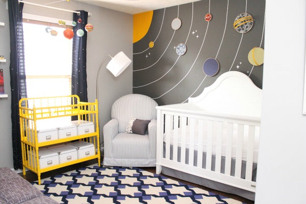 Space Theme Baby Nursery