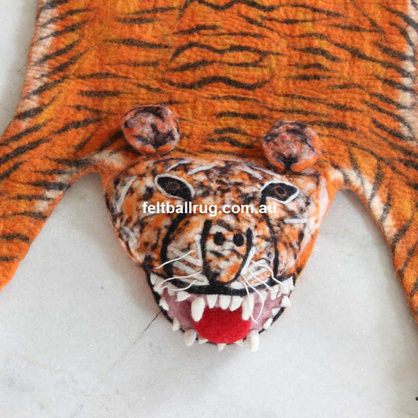 Animal Felt Rug Tarzan The Tiger