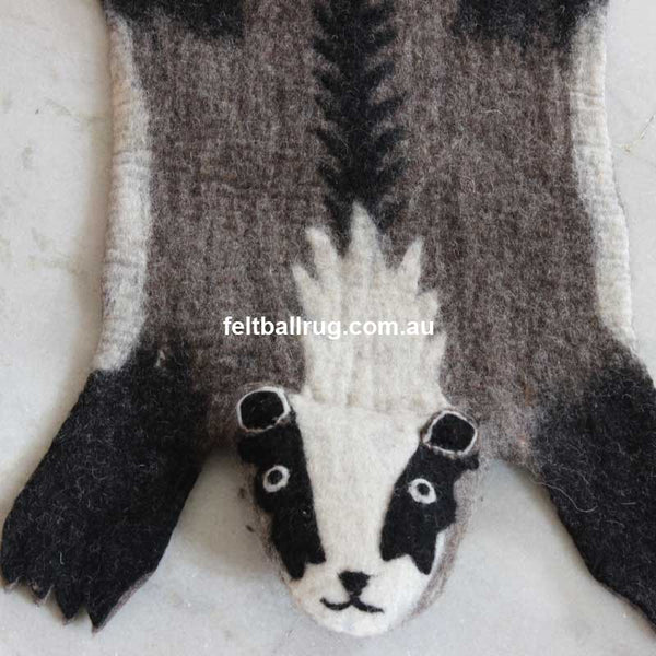 badger felt rug