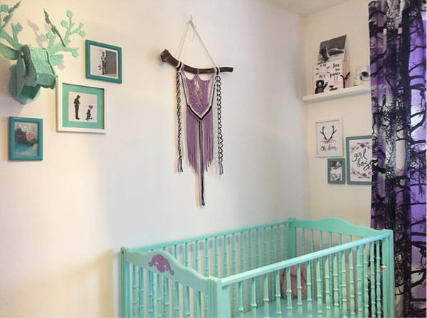 boho nursery design for boys room