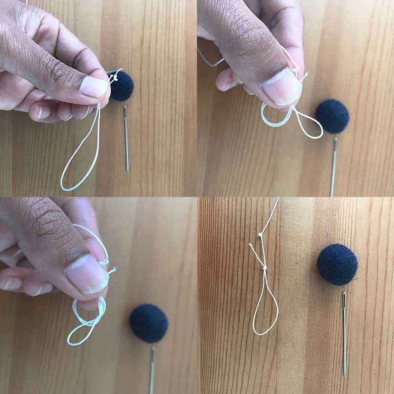 how to make felt ball garland the proper way