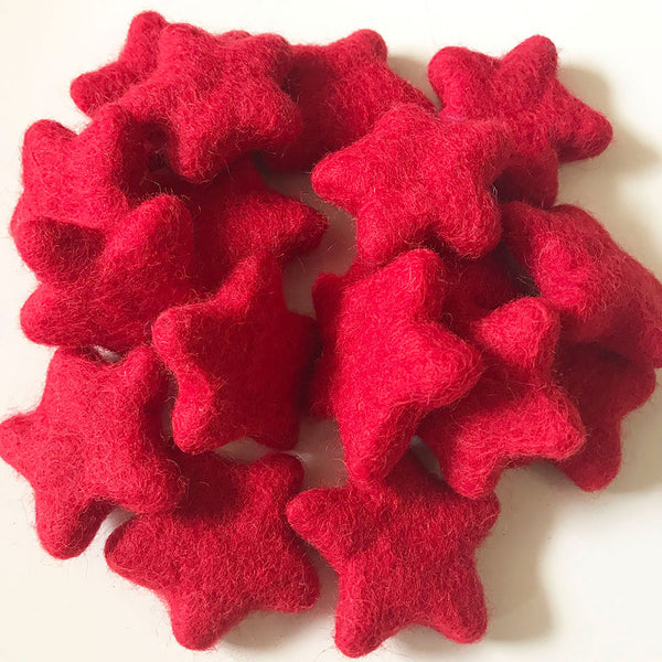 Felt Stars White - Must Have Item For Your DIY Project – Felt Ball