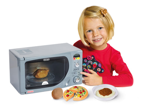 kids play microwave
