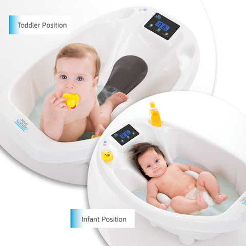 Newborn Adjustable Infant Baby Toddler Bath Tub Seat With