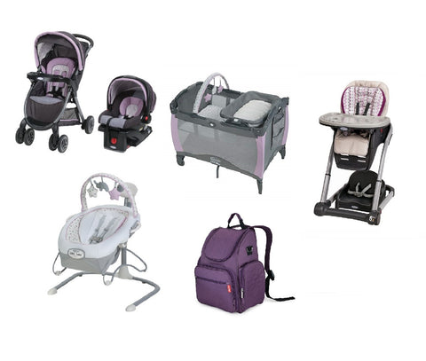 stroller car seat playpen bundle