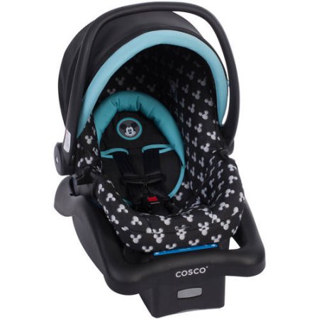 mickey mouse car seat and stroller set