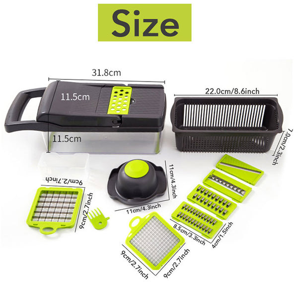 Vegetable Chopper and Slicer Kitchen Accessories MYVIT