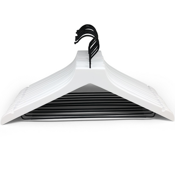 White Wooden Children's Hanger w/Clips - 12  Product & Reviews - Only  Hangers – Only Hangers Inc.