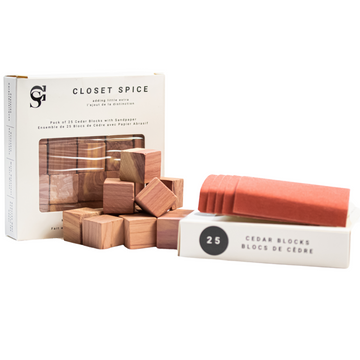 Cedar Rings  Cedar Blocks For Moth Prevention – Cedar Sense